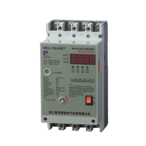 自動重合閘型智能三相剩余電流動作斷路器集成了傳統的斷路器（熔斷器）、接觸器、過載（或過壓、漏電等）保護繼電器、啟動器、隔離器等主要功能，具有遠距離自動控制和本地直接控制功能，具有面板顯示及信號報警功能，具有過壓保護、欠壓保護、過流保護、漏電保護等功能，具有體積小、可靠性高、短路分斷能力強、飛弧距離短等優點。適用于三相四線中性點直接接地TT接地系統)的低壓電網。用來對人身觸電危險提供間接接觸保護，也可對線路或用電的接地故障、過電流、短路等進行保護?！?></div>
          <div   id=